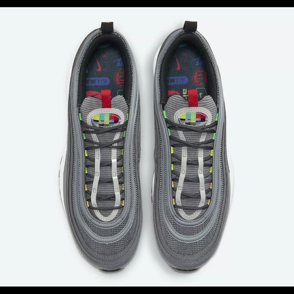 Nike Air Max 97 SE 'Evolution of Icon' DA8857-001 Graphite Black Men's Size 10 - Picture 4 of 9